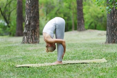 woman using one of her healthy coping mechanisms